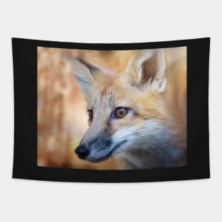 Fox Portrait Tapestry