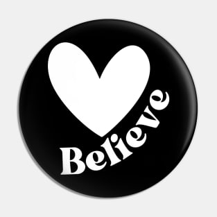 Believe. Believe In Yourself, Have Confidence. Positive Affirmation. Pin