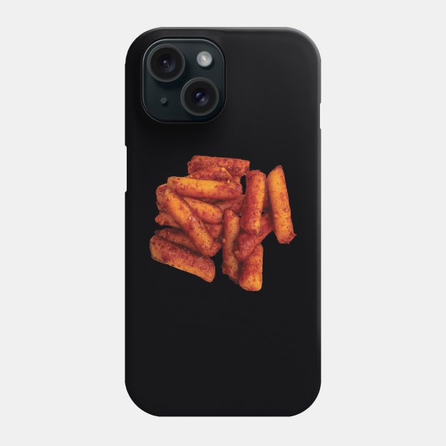 Oil Tteokbokki Korean Stir Fried Spicy Rice Cake Phone Case by DPattonPD