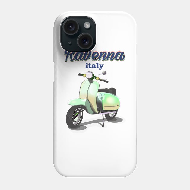 Ravenna Italy vintage Travel poster Phone Case by nickemporium1