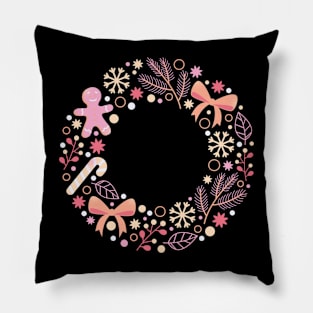 Christmas Wreath Pillow