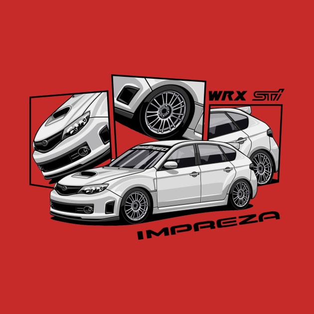 Impreza WRX STI, JDM by T-JD