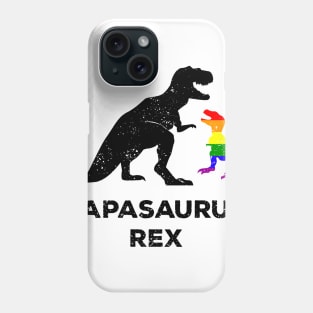 Papasaurus Rex Shirt Proud LGBT Dad Phone Case