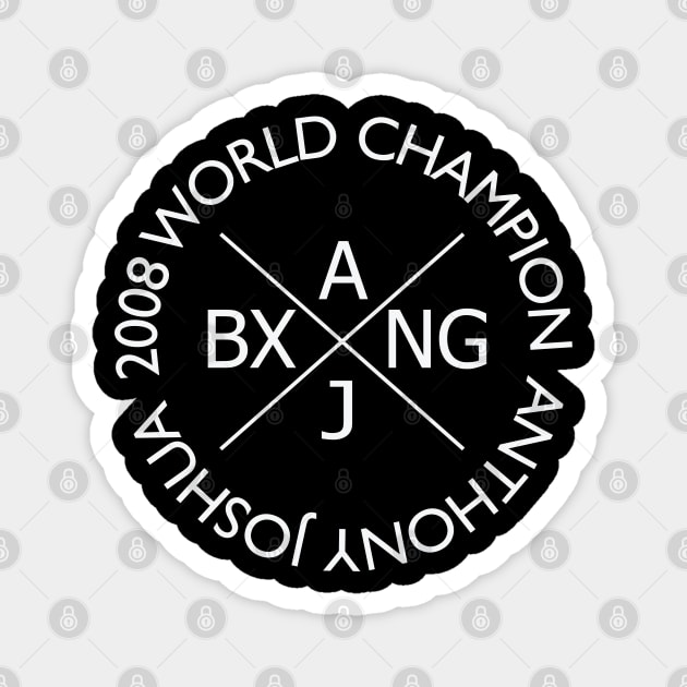 AJ BXNG Anthony Joshua Magnet by cagerepubliq