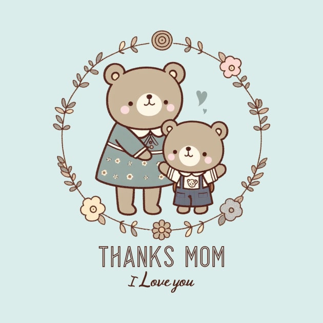 Mom bear love by JuanCharles02