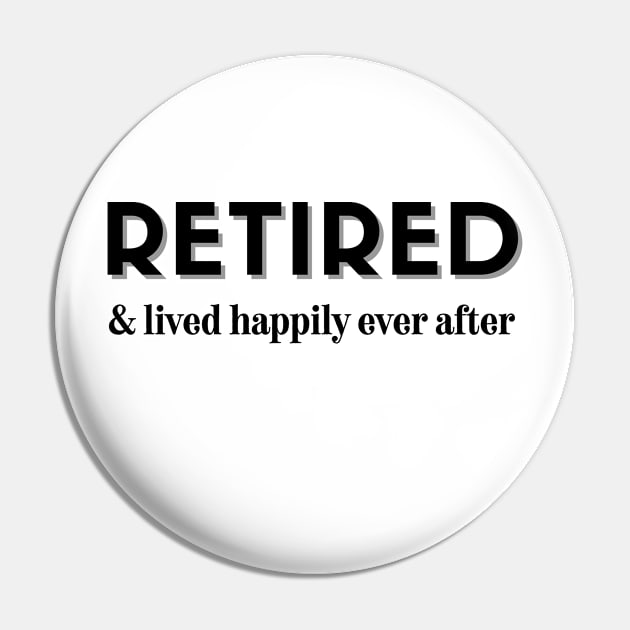 Retirement Gift Pin by stressless