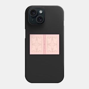 Gentle pink dnd journal Phone Case