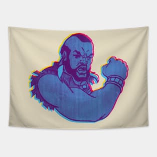 Mr T halftone graphic Tapestry