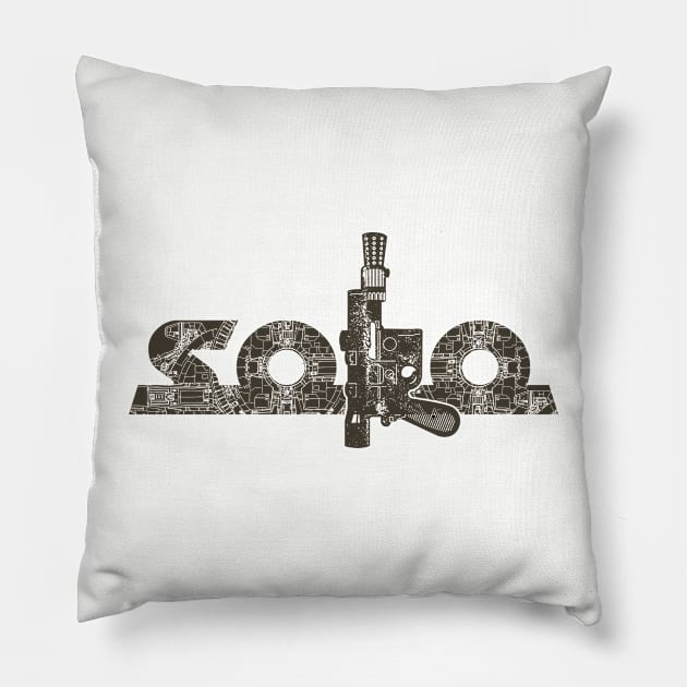 Solo Pillow by hamiltonarts