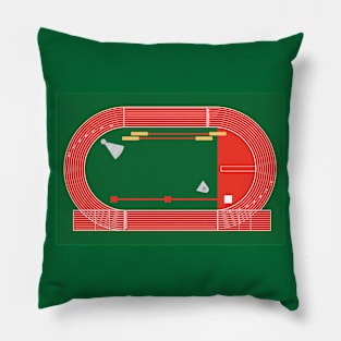 Track and Field Pillow