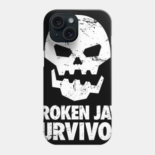 Funny Broken Jaw Get Well Soon Gift Phone Case