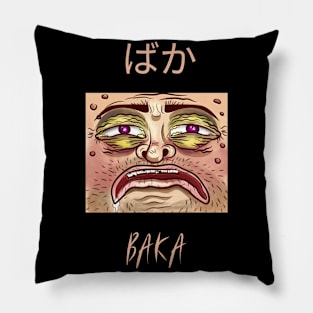 Funny Anime Baka Weird Face - Style 03 Both Pillow