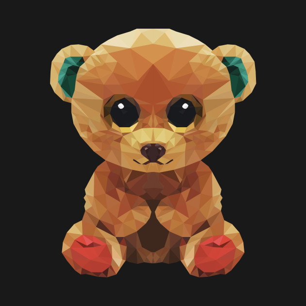 teddy bear with big eyes