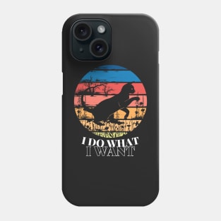 I Do What I Want Cat Lover Sunglasses cat Phone Case