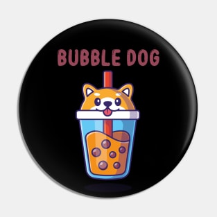 bubble dog Pin