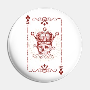 King of Clubs Pin