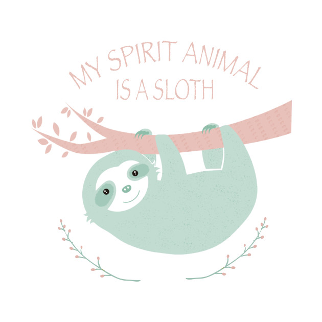 my spirit animal is a sloth mint t shirt teepublic my spirit animal is a sloth mint t shirt teepublic