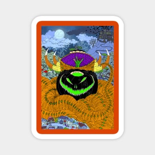 Halloween Wyrm 2 Magnet