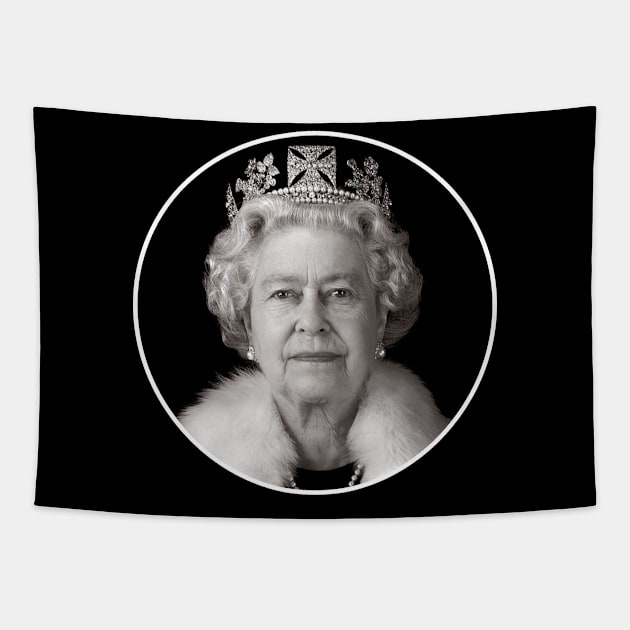 Queen Elizabeth II Tapestry by tokilata