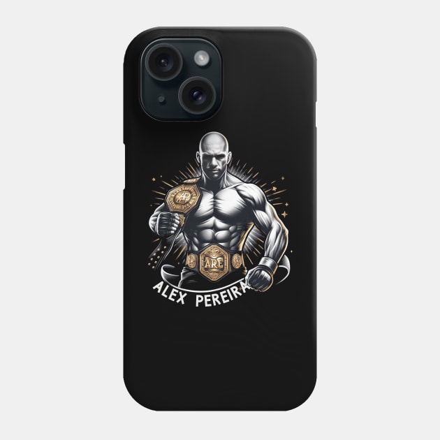 Alex Pereira Phone Case by unn4med