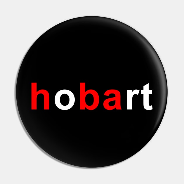 Hobart Airport Code, HBA Airport Pin by Fly Buy Wear