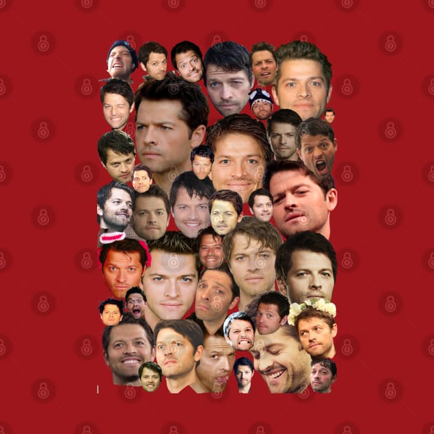 The many faces of Misha Collins by YukiRozen
