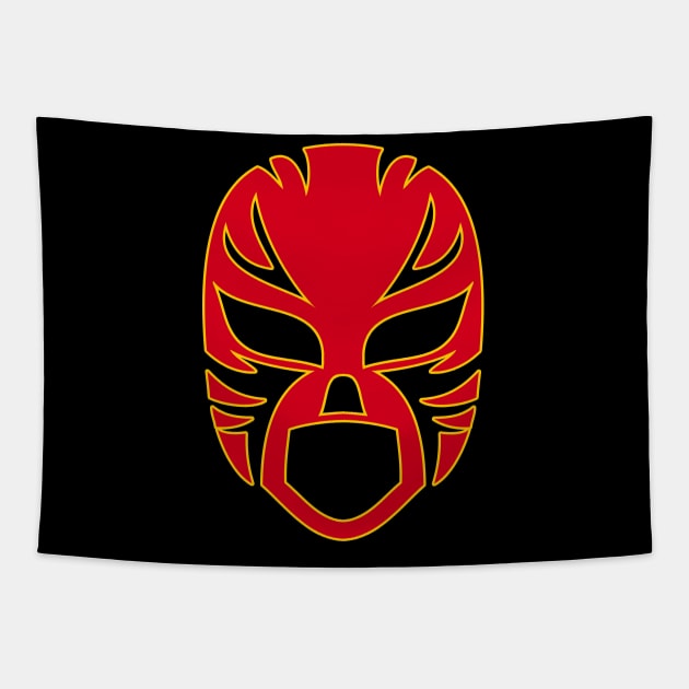 Luchador mask Lucha Libre Wrestling Tapestry by Scar