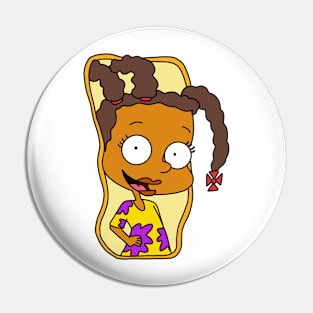 Little Melanin Cartoon Girl Collection Pin