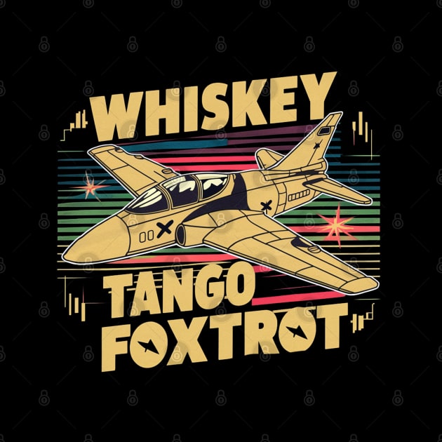Whiskey Tango Foxtrot Fighter Jet by Moulezitouna