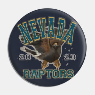 NEVADA RAPTORS Pin