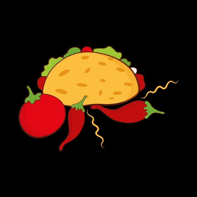 Hot and Spicy Tacos by novaya