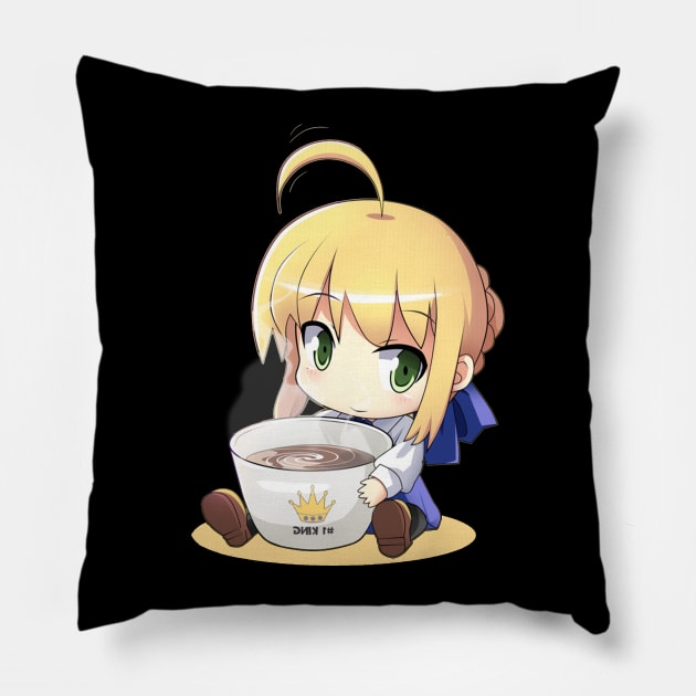 Saber coffe Pillow by xEmiya