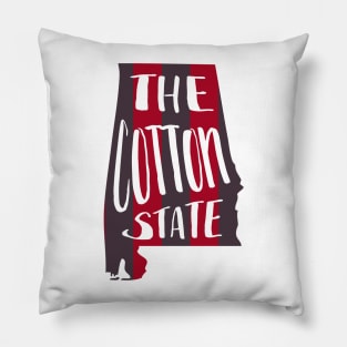 Alabama The Cotton State Pillow