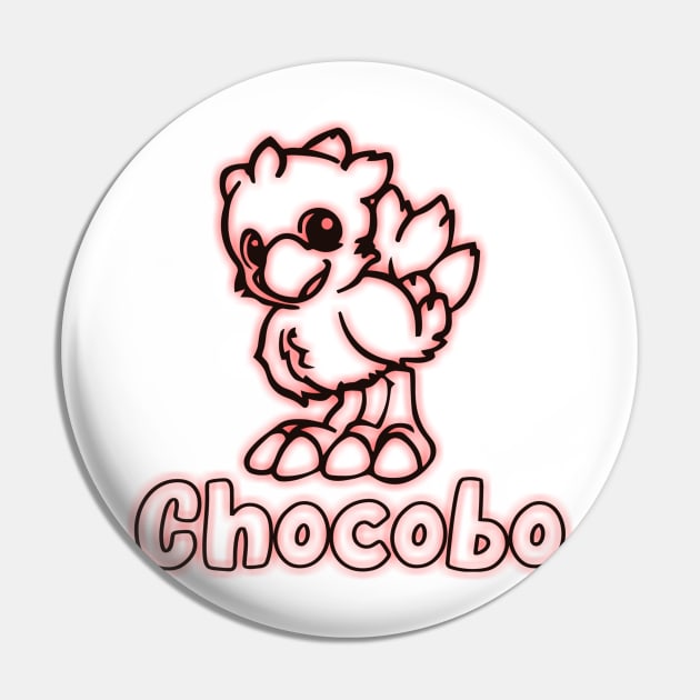 final fantasy Chocobo Pin by batinsaja