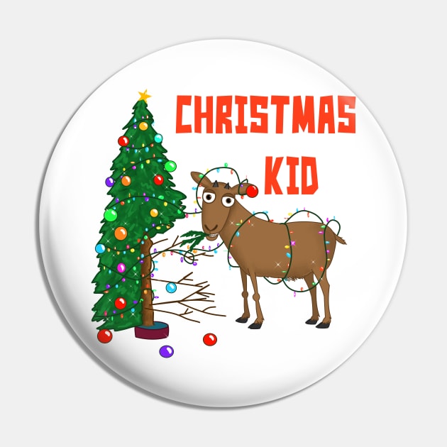 The Christmas Kid Pin by ArtsofAll