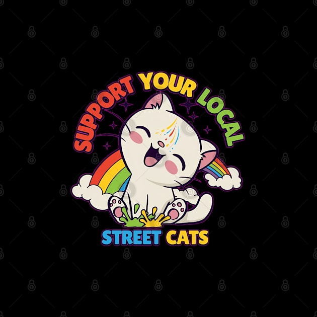 Support Your Local Street Cats by Helen Morgan