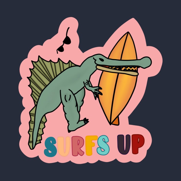 Surfs Up Dino by Small&SimpleByEster