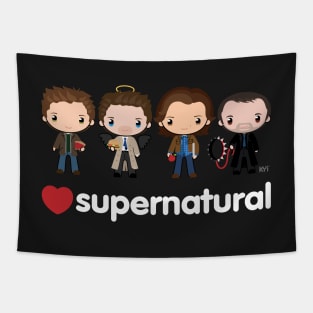 Love Supernatural Tapestry