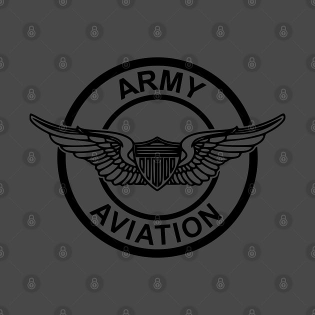 Army Aviator Wings Patch (subdued) by TCP