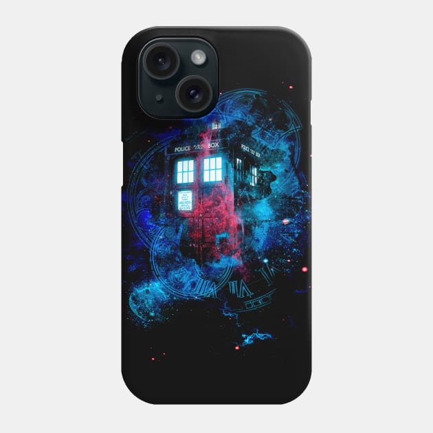 Time and Space Phone Case by HappyLlama