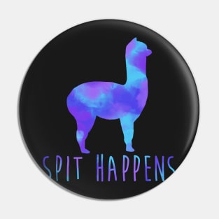 Spit Happens Pin