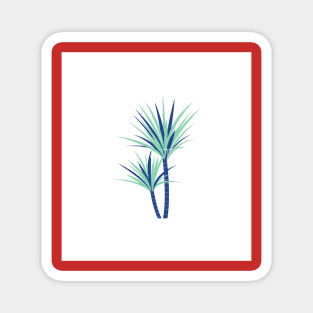 Bold foliage design Magnet