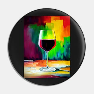 Red Wine Pin