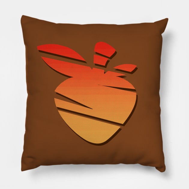 Wumpa Rhum Pillow by Mikey Miller