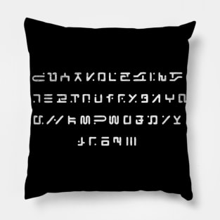 V Series Visitors Alphabet Pillow