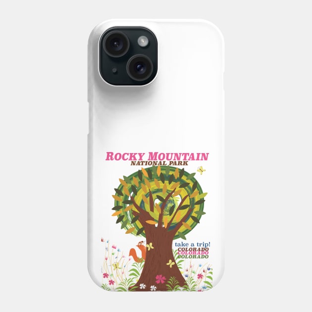 Rocky Mountain National Park Colorado Phone Case by nickemporium1