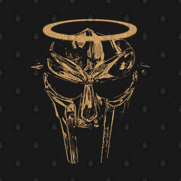 MF Doom Mask Angel Brown by Hoki Tross Creative