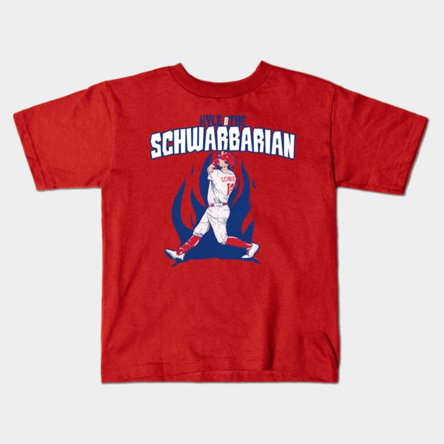 bobonskt Kyle Schwarber Kids T-Shirt