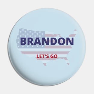 Let's Go Brandon Pin