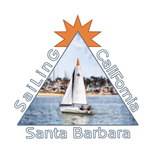 Sailing Santa Barbara California T-Shirt